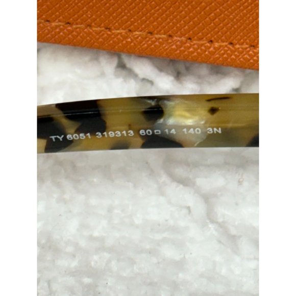 Tory Burch Women's Brown Gold Aviator Sunglasses TY 8051 60 14 140 #34832 - Picture 5 of 6